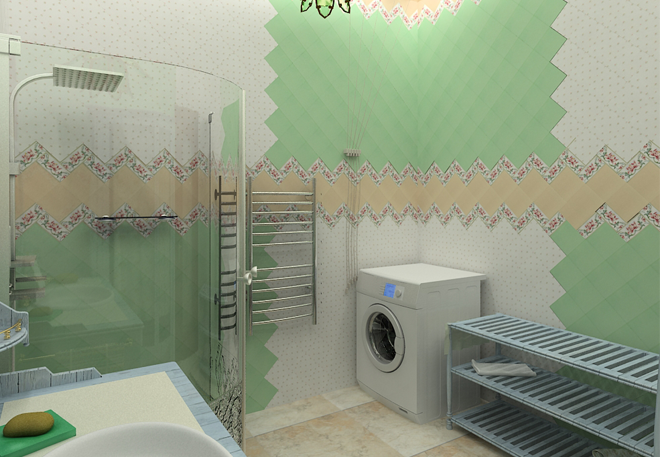 Дизайн интерьеров — Ванная комната